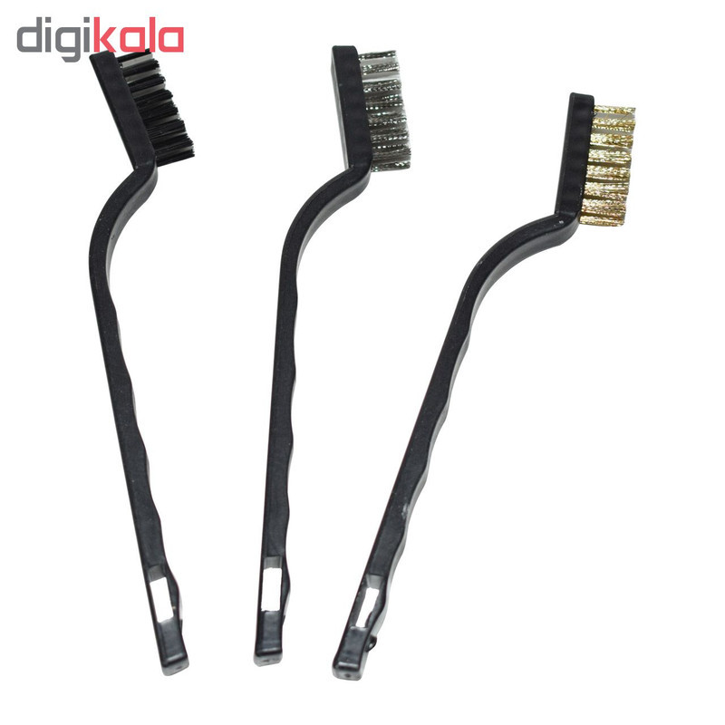 فرچه مدل Wire Brush بسته 3 عددی