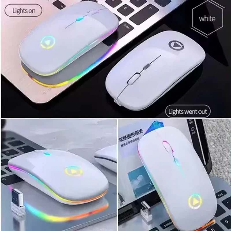 ماوس بی سیم مدل A2RGB PLUS BT5.2 WIFI