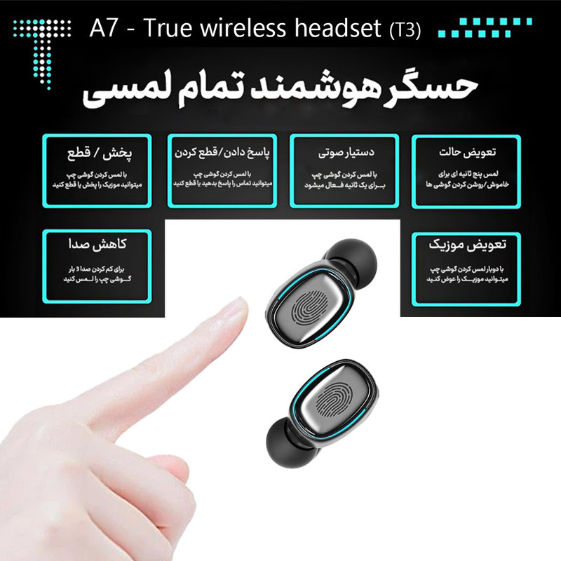 هدفون بلوتوثی مدل A7 Echo