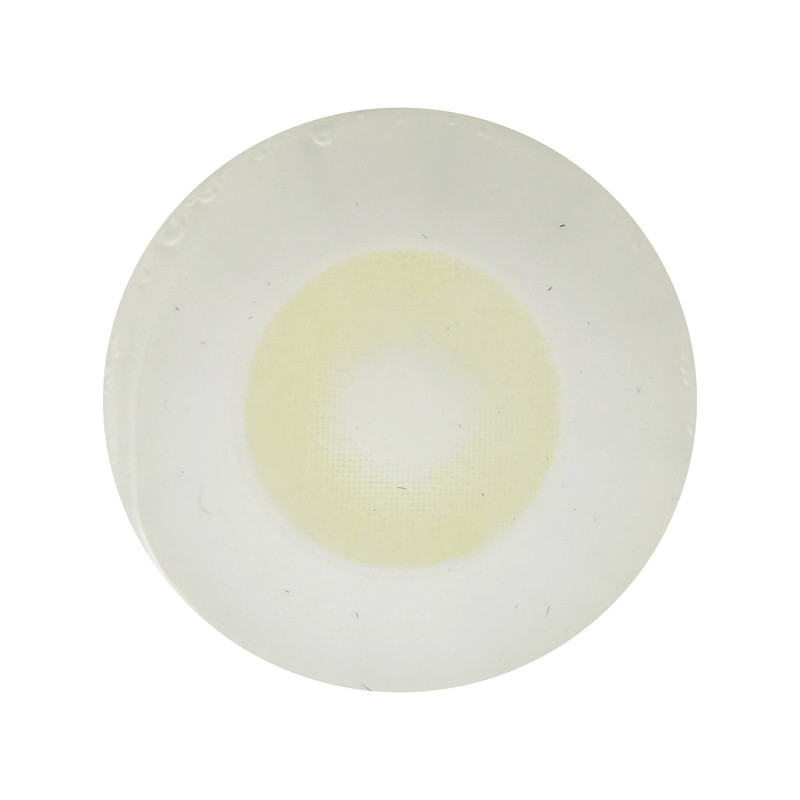 لنز چشم رویال ویژن مدل LEMONY کد 24 رنگ سبز لیمویی روشن بدون دور
