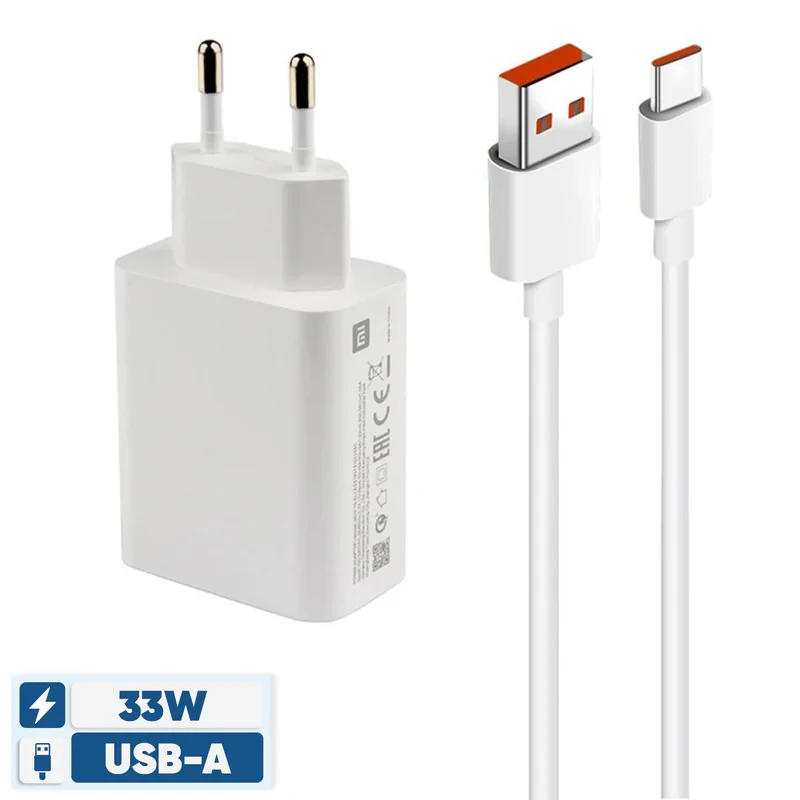 شارژر دیواری 33 وات مدل MDY به همراه کابل USB-C