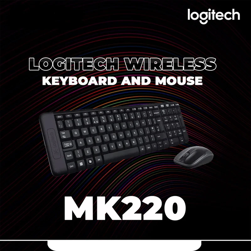 کیبورد و ماوس بی‌سیم لاجیتک مدل MK220، سوییچ ممبران ، Tenkeyless