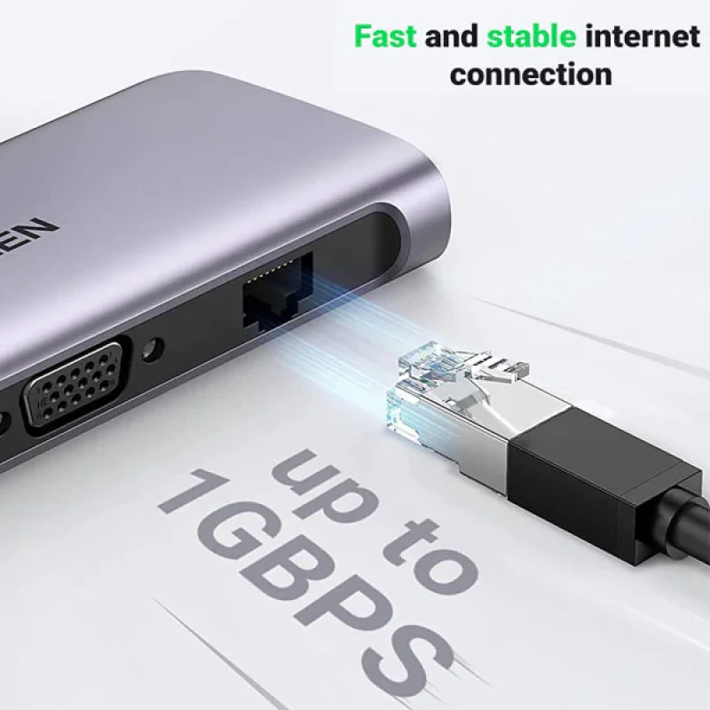 هاب 10 پورت USB-C یوگرین مدل UG-80133