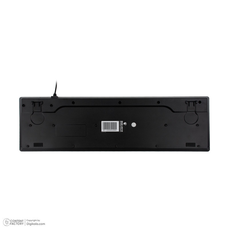 کیبورد گیمینگ بیاند مدل BGK-2010 سوئیچ ممبران، Full-Size، نورپردازی RGB