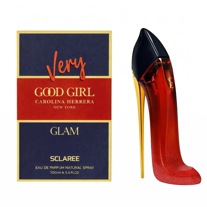 ادوپرفیوم زنانه اسکلاره مدل Good Girl Very glame با رایحه شیرین حجم 100 میلی‌لیتر