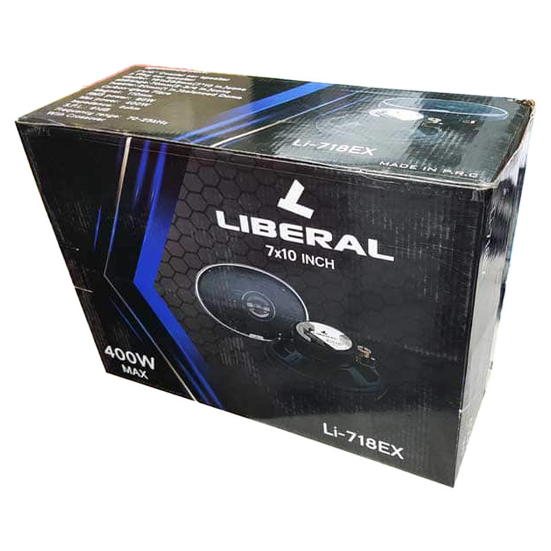 اسپیکر پشت خودرو لیبرال مدل Li-718 EX سایز  7x10 اینچ بسته دوعددی