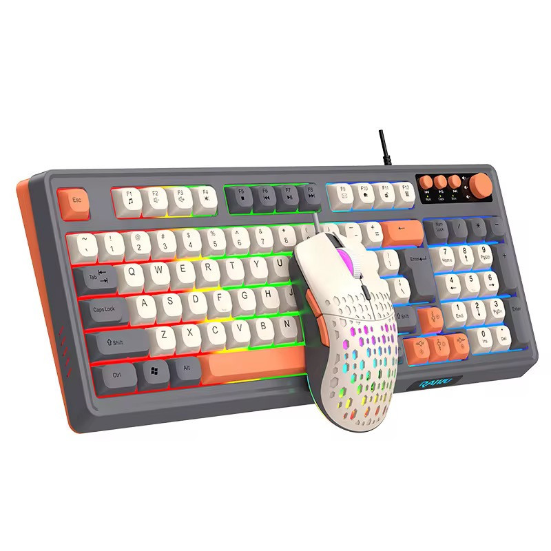 ست ماوس و کیبورد مخصوص بازی رایکو مدل T98