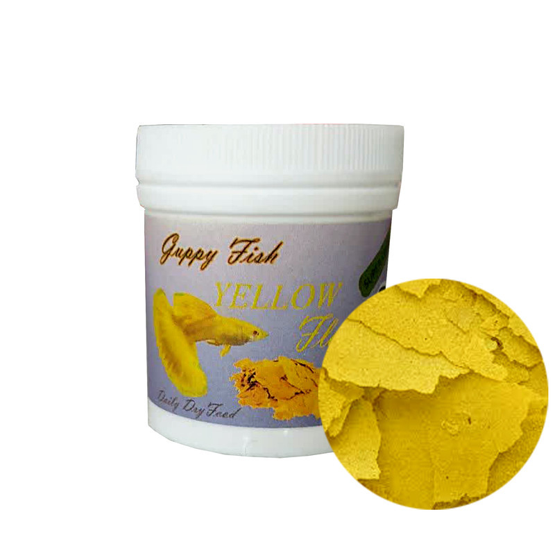 غذای ماهی گوپی مدل color وزن 30 گرم