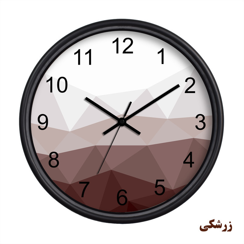 ساعت دیواری سال بردز مدل چند ضلعی CW-172
