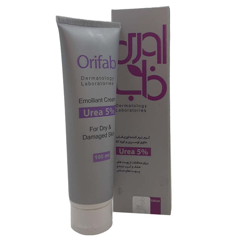 کرم نرم کننده اوری فاب مدل Urea 5 حجم 100 میلی لیتر