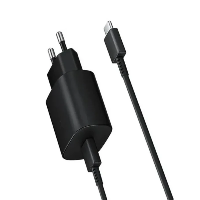شارژر دیواری 25 وات مدل SAM25W SUPER FAST CHARGE به همراه کابل تبدیل USB-C