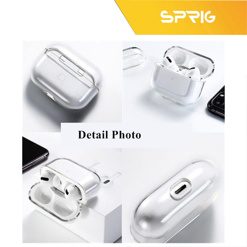 کاور اسپریگ مدل Transparent Guard مناسب برای کیس اپل ایرپاد Airpod Pro  Airpod pro 2