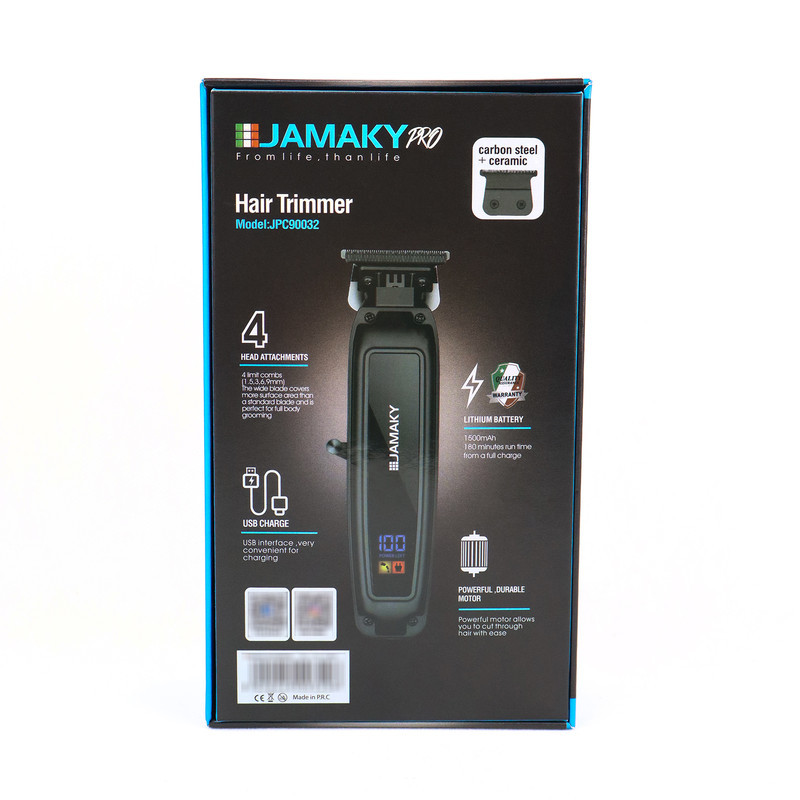 ماشین اصلاح موی سر و صورت شارژی جاماکی مدل JPC90032