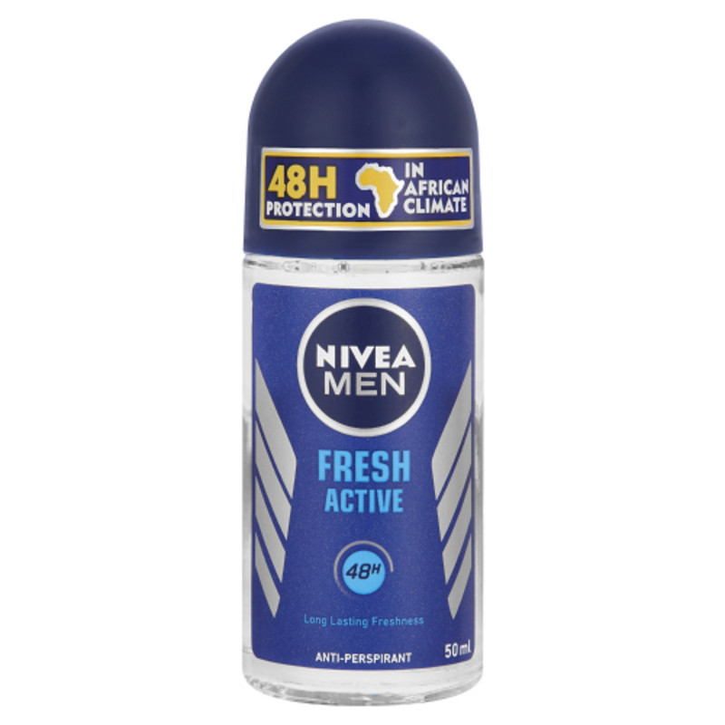 رول ضد تعریق مردانه نیوآ مدل FRESH ACTIVE حجم 50 میلی لیتر