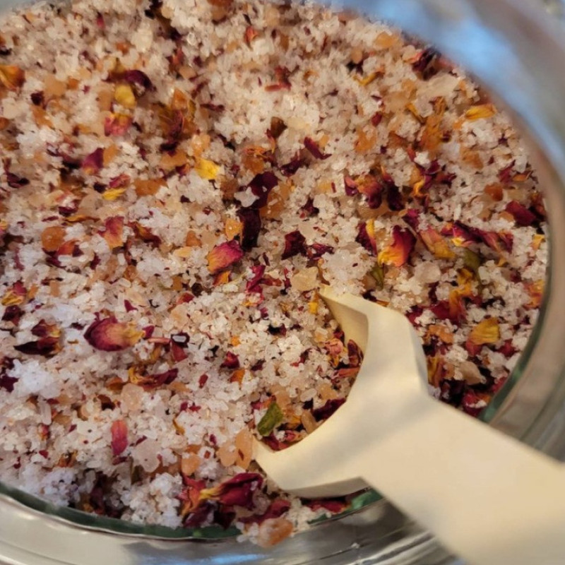 نمک حمام رز گلد مدل Star Mix 6 وزن 500 گرم