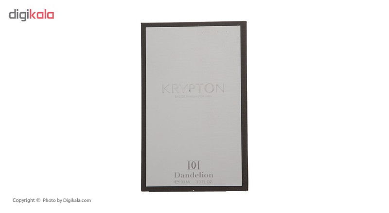 ادو پرفیوم مردانه دندلیون مدل Krypton حجم 100 میلی لیتر