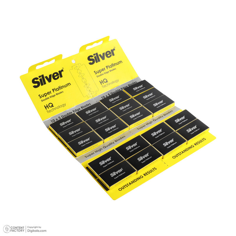تیغ یدک سیلور مدل Super مجموعه 20 عددی