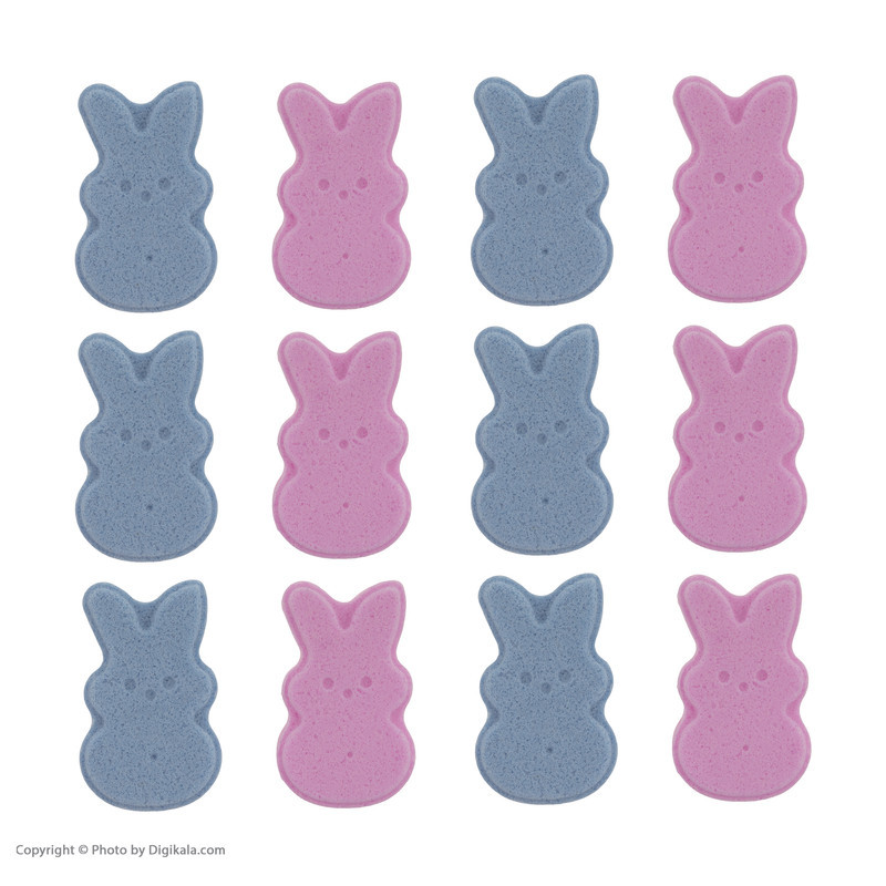 کوکتل پدیکور ژبن پلاس مدل Rabbit وزن 600 گرم بسته 12 عددی