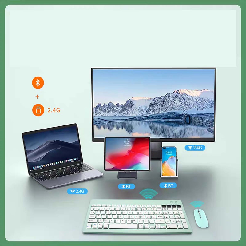 کیبورد و ماوس وایرلس مدل SB4W