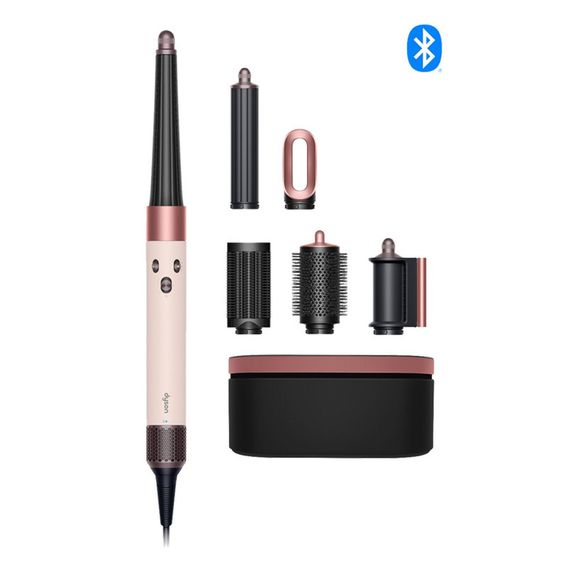 سشوار برس‌دار حالت‌دهنده 1300 وات دایسون مدل Airwrap id HS08 Straight+Wavy، موتور BLDC، وزن 630 گرم، دارای سری شانه‌دار، سری برس‌دار گرد پهن، کیف نگه‌دارنده، خشک‌کن ملایم، متمرکز‌کننده باریک، متمرکز‌کننده پهن با ویژگی فرکنندگی، صاف‌کنندگی، حجم‌دهندگی