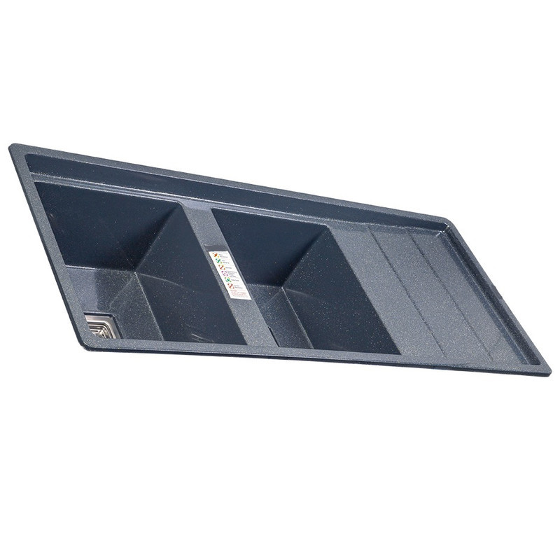 سینک ظرفشویی گرانیت توکار دو لگنه مدل 120TA