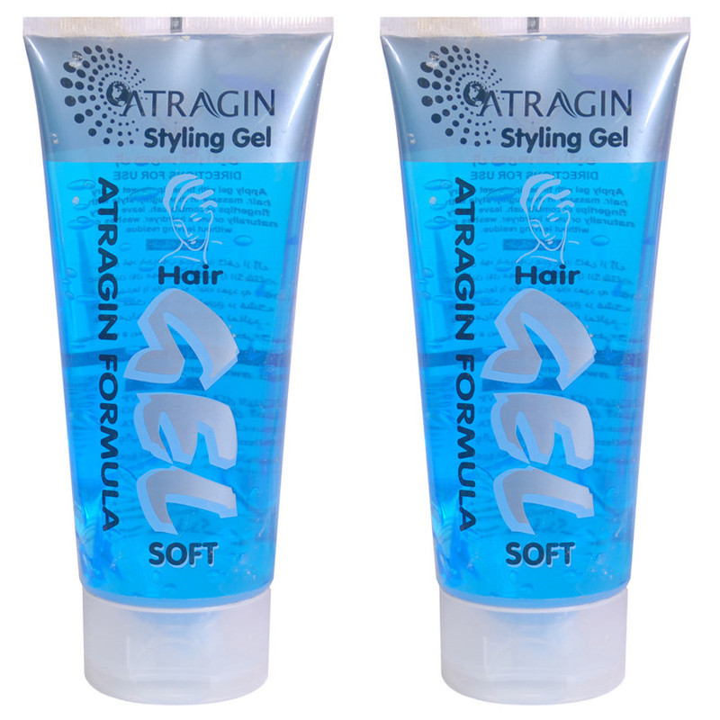 ژل مو عطرآگین مدل Soft حجم 200 میلی لیتر مجموعه 2 عددی