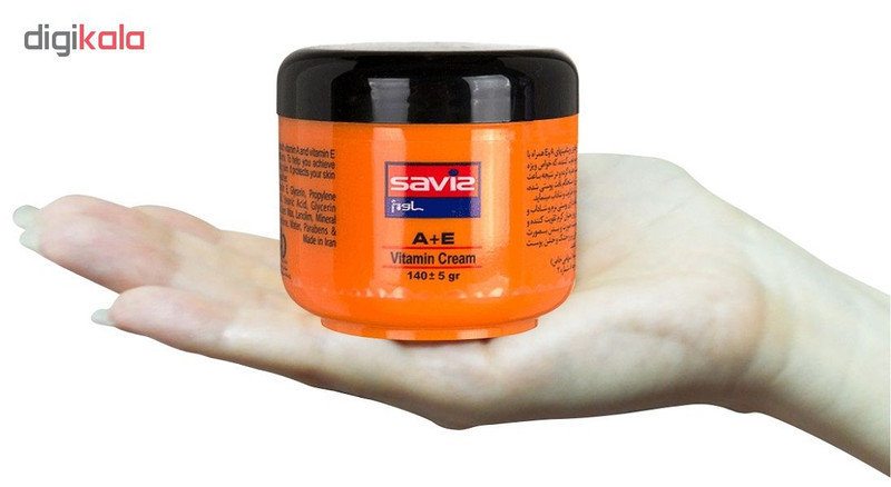 کرم مرطوب کننده ساویز مدل A+E حجم 140 میلی لیتر