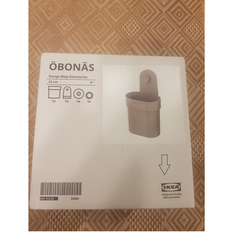 جا مسواکی ایکیا مدل OBONAS کد 15585