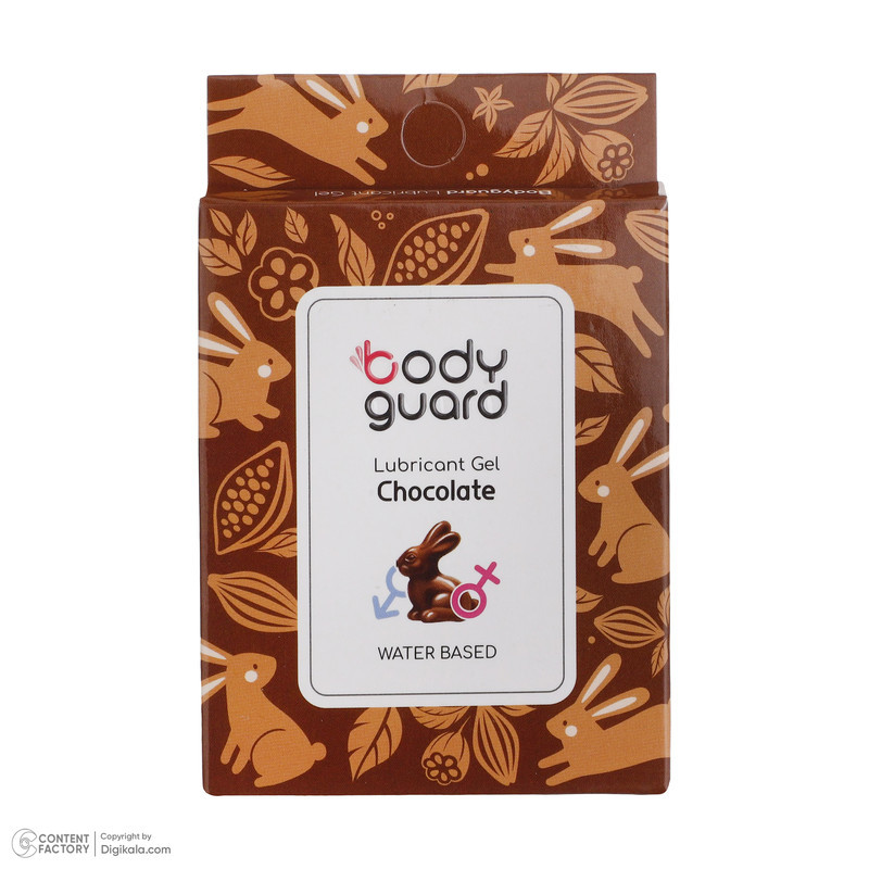 ژل لوبریکانت بادیگارد مدل Chocolate بسته 3 عددی