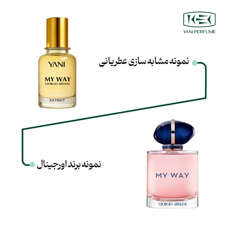 اکستریت د پرفیوم زنانه عطر یانی مدل جورجیو آرمانی مای وی با رایحه خنک حجم 50 میلی‌لیتر