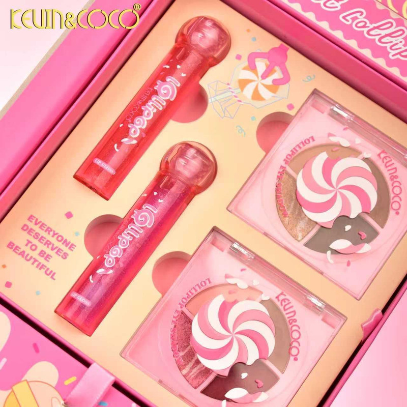 مجموعه آرایشی کوین اند کوکو مدل sweet lollipop مجموعه ۸ عددی