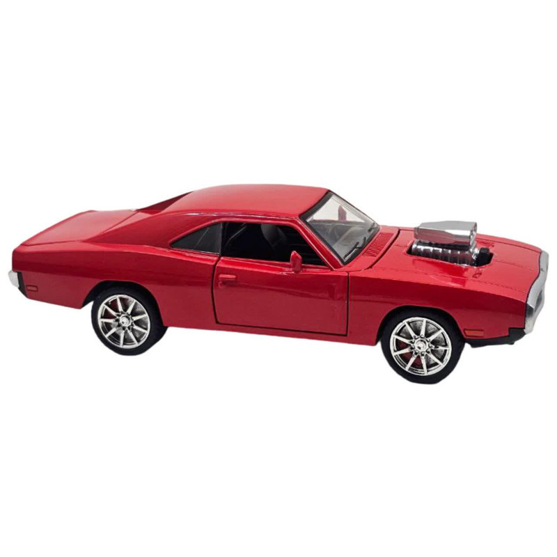 ماکت ماشین ناب سل مدل دوج چارجر 1970 پونتیاک سریع و خشن فلزی چراغدار موزیکال کد DODGE CHARGER 1970 FAST &FURIOUS SCALE 1:24