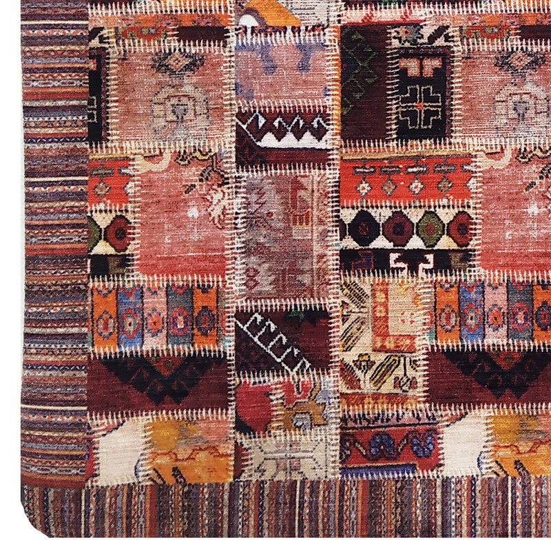 کاور کوسن طرح گلیم کد 914
