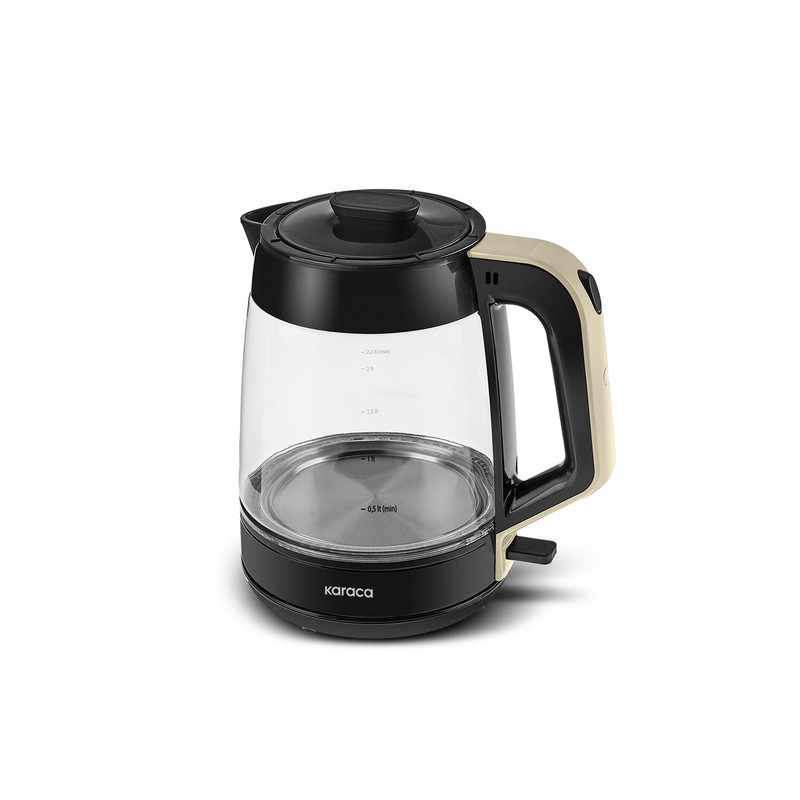 چای ساز روی هم کاراجا مدل Glass Tea XL