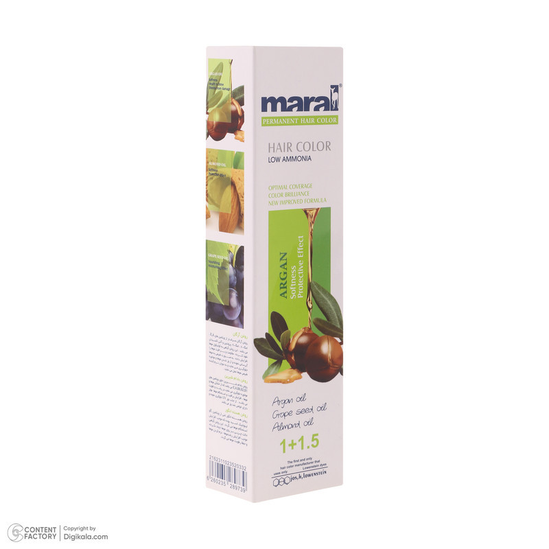 رنگ مو مارال سری طبیعی شماره 5.0 حجم 100 میلی لیتر رنگ قهوه ای روشن