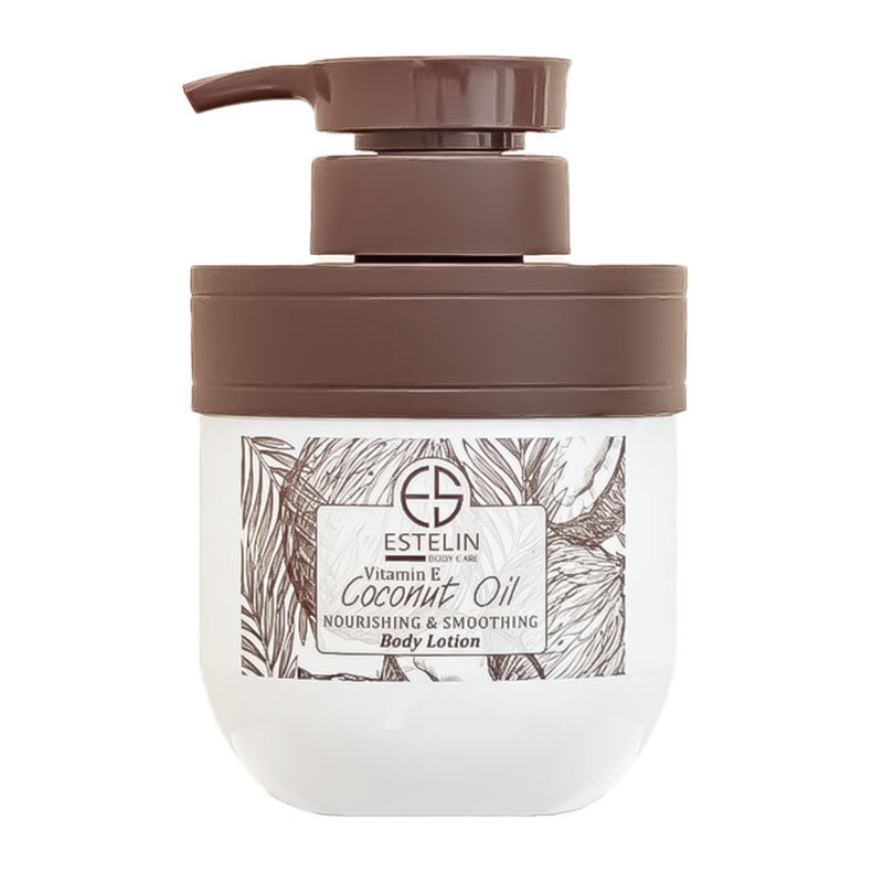 لوسیون بدن استیلن مدل Coconut Oil مناسب برای انواع پوست حجم 300 میلی‌لیتر