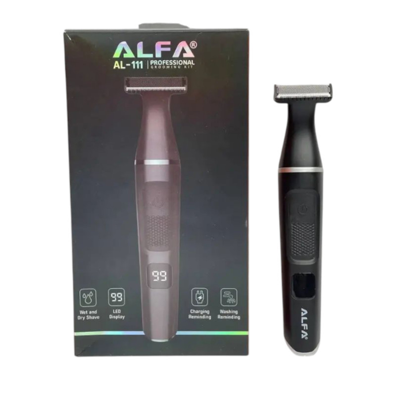 ماشین اصلاح موی بدن و صورت ألفا مدل AL-111 3in1