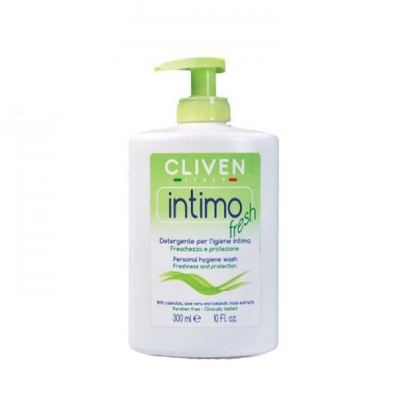 ژل بهداشتی بانوان کلیون مدلIntimo Personal Hygiene Wash fresh حجم 300 میلی لیتر