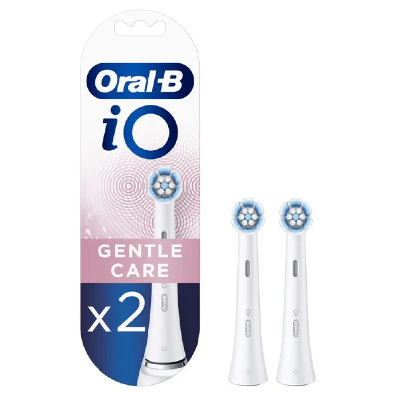 سری یدک مسواک برقی اورال-بی مدل iO GENTLE CARE بسته 2 عددی