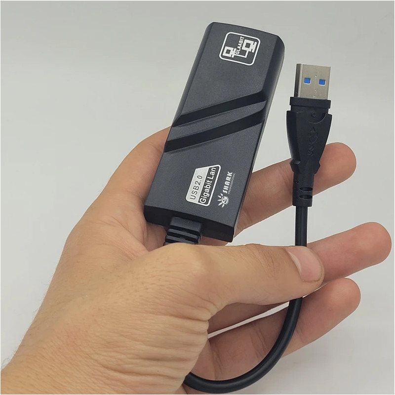 مبدل USB۲.0 به LAN شارک مدل ۱۰-۱۰۰ طول ۰.۱ متر