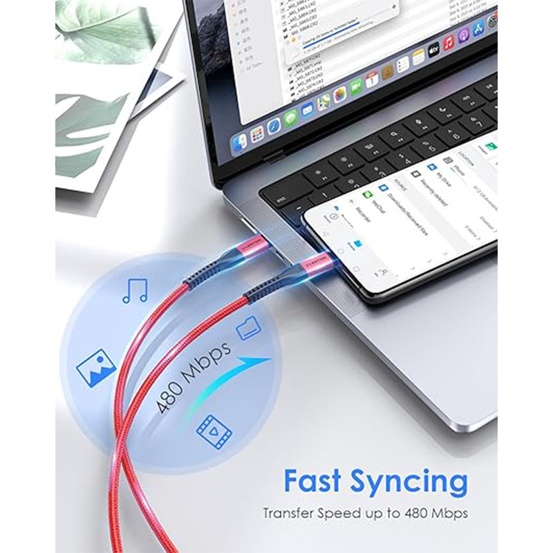 کابل  USB-C لنشن مدل CCT طول 2 متر