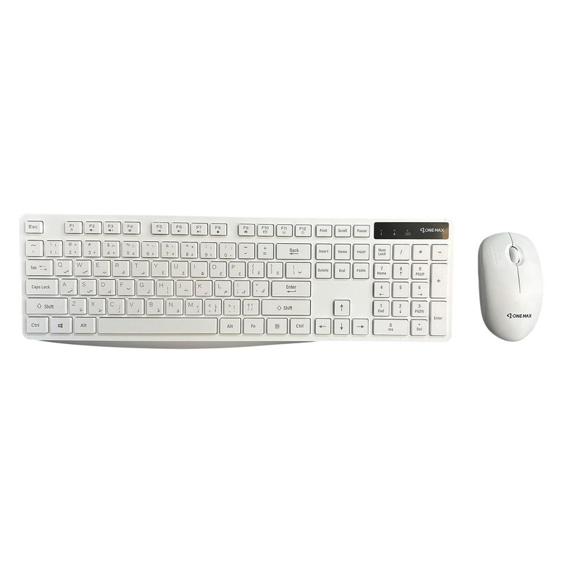 کیبورد و ماوس بی سیم وان مکس مدل OM-4500W