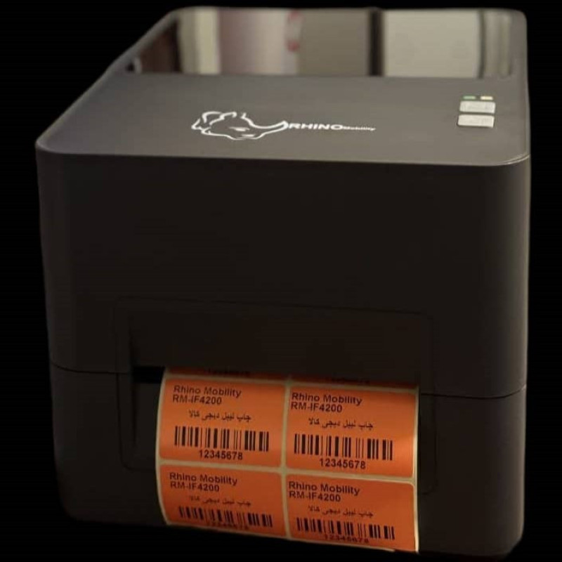 پرینتر لیبل زن راینو موبیلیتی مدل RM-iF4200 USB ETHERNET