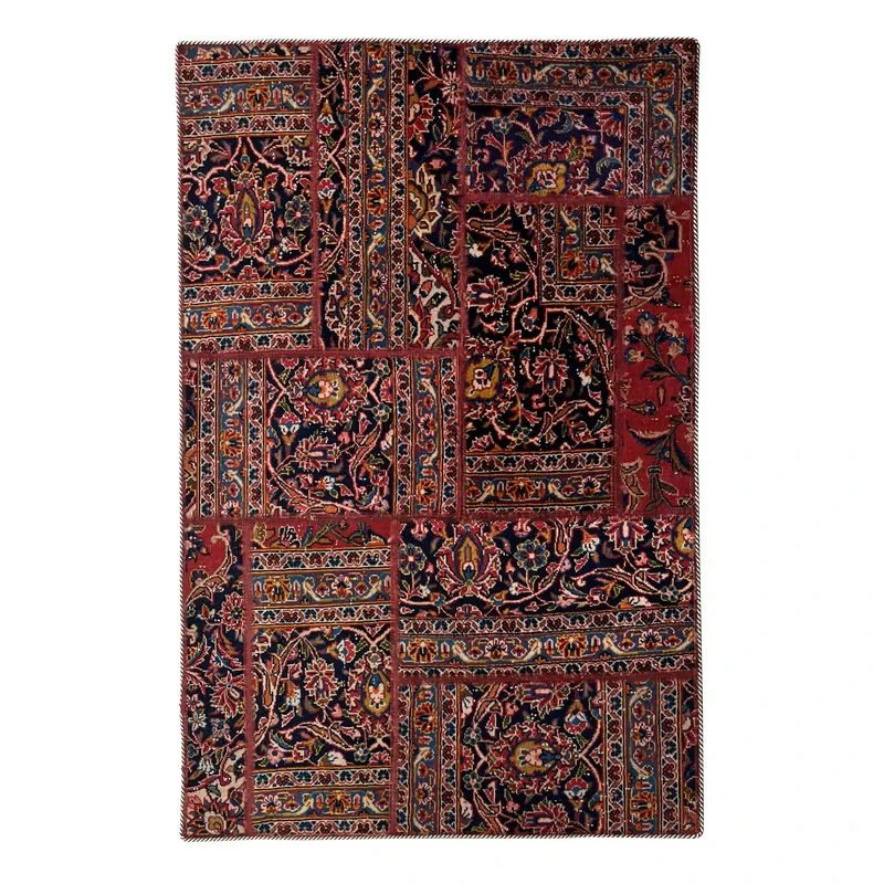 کلاژ فرش دستباف 1.5 متری کد NKP.RJ36