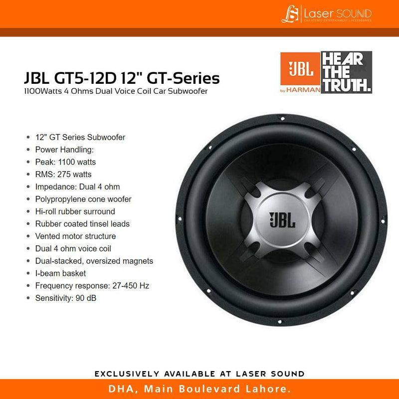 ساب ووفر خودرو جی بی ال مدل GT5-12D