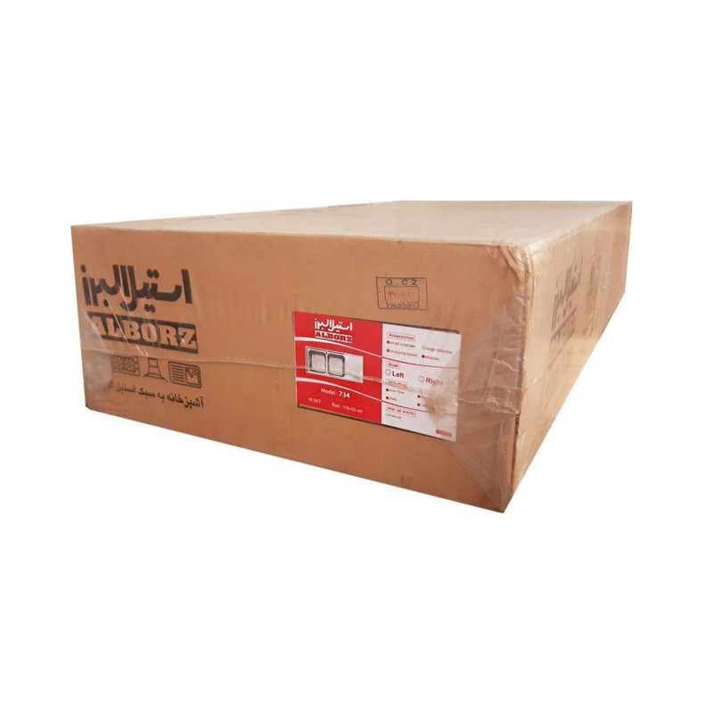 سینک ظرفشویی استیل البرز مدل 300 توکار