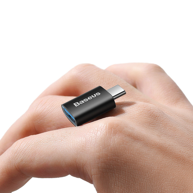 مبدل USB-C به USB3.1 باسئوس مدل Ingenuity Series Mini OTG Adaptor ZJJQ000001
