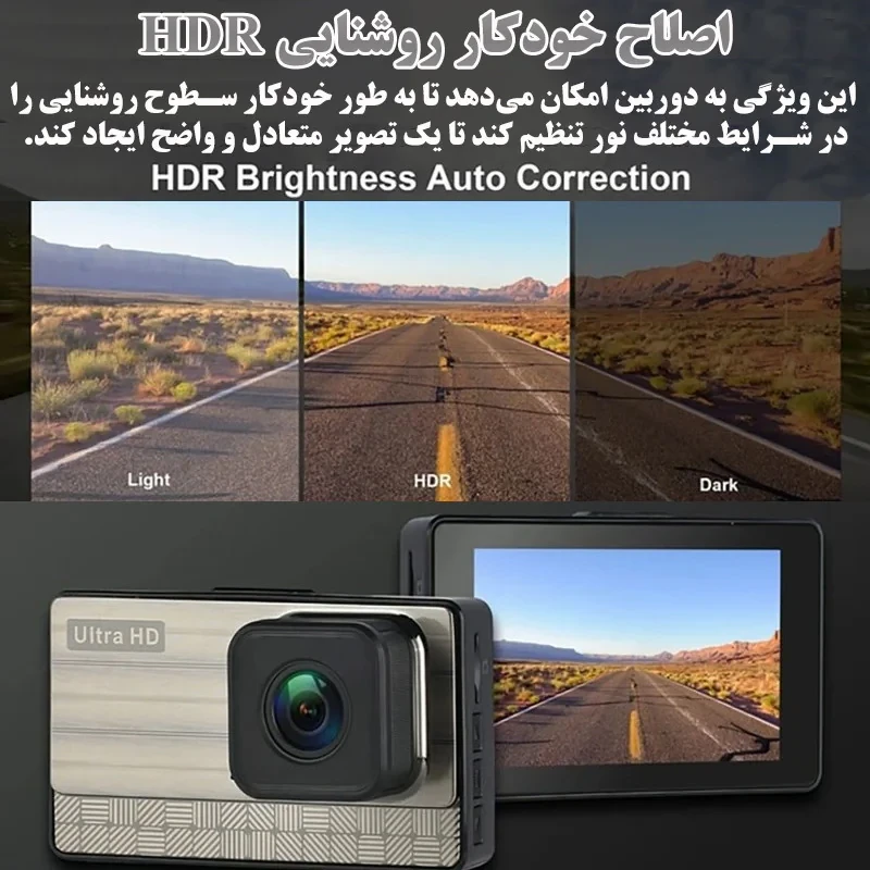 دوربین ثبت وقایع مدل DUAL LENZ X21PRO\2K