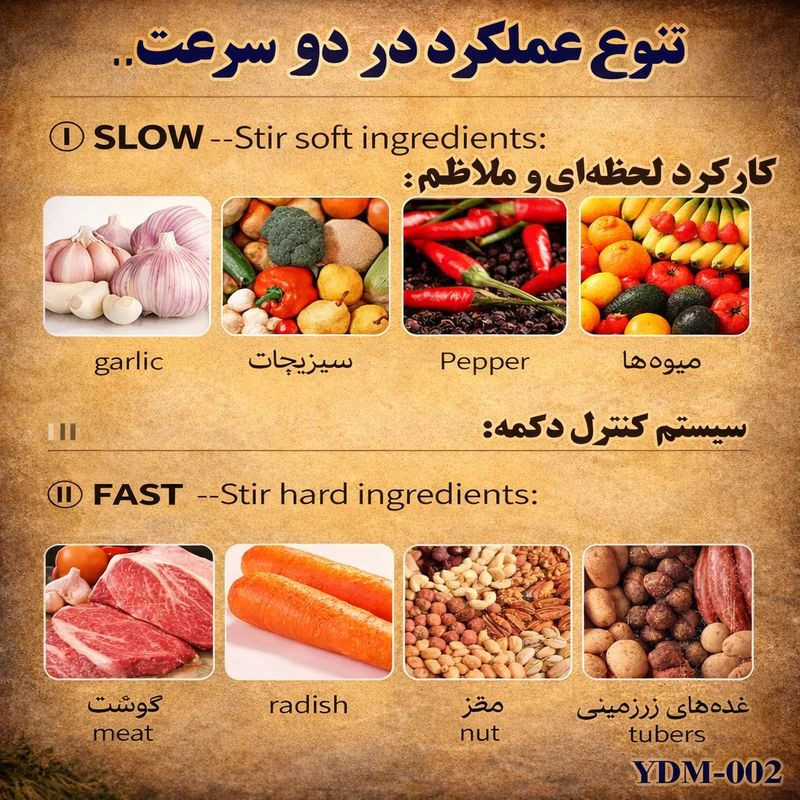 خردکن ۲۰۰۰ میلی لیتر سیلور کرست مدل SC-8302Z