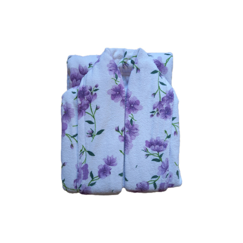 حوله تن پوش طرح Flower کد 2024 سایز 125